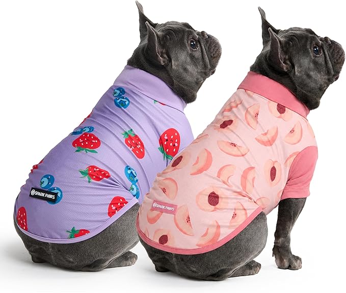 Spark Paws Sunblock Dog T-Shirt, SPF30 Protection, Lightweight Breathable Quick by SparkPaws
