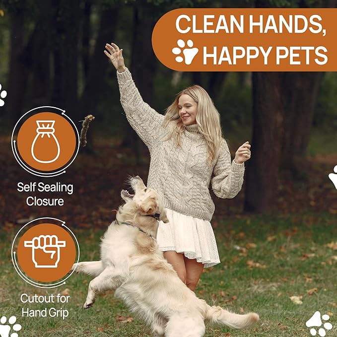 Dispoz-A-Scoop® 8 Pack"Scoop-Seal-Dispose” Dog Pooper Scooper - Image 6