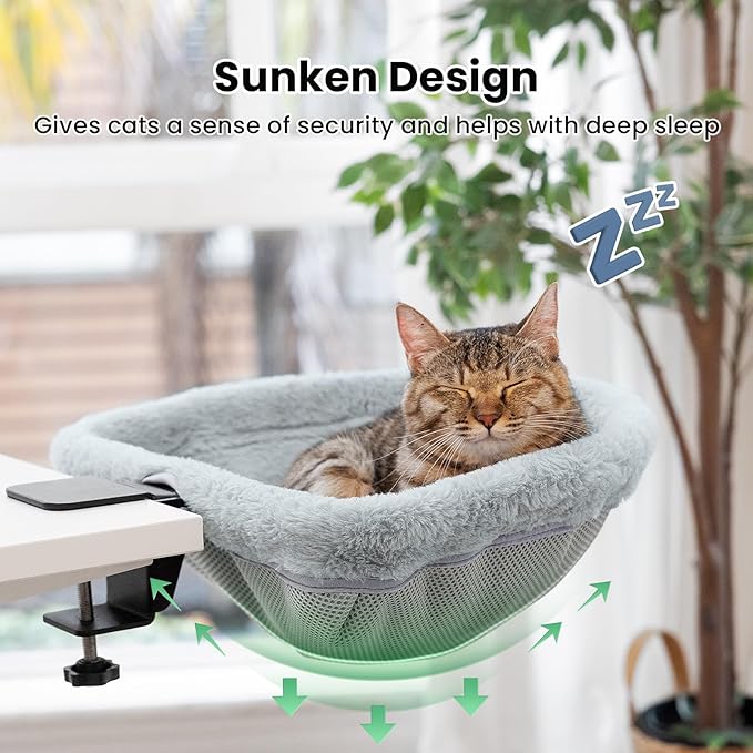 JUNSPOW Cat Desk Bed - Image 3