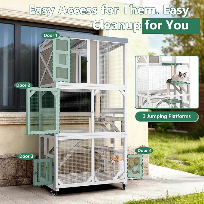 Catio Outdoor Cat Enclosure - Image 5