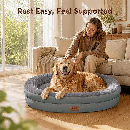 Orthopedic Dog Bed for Large Dogs, Waterproof Dog Bed for Large Size Dogs - Image 2