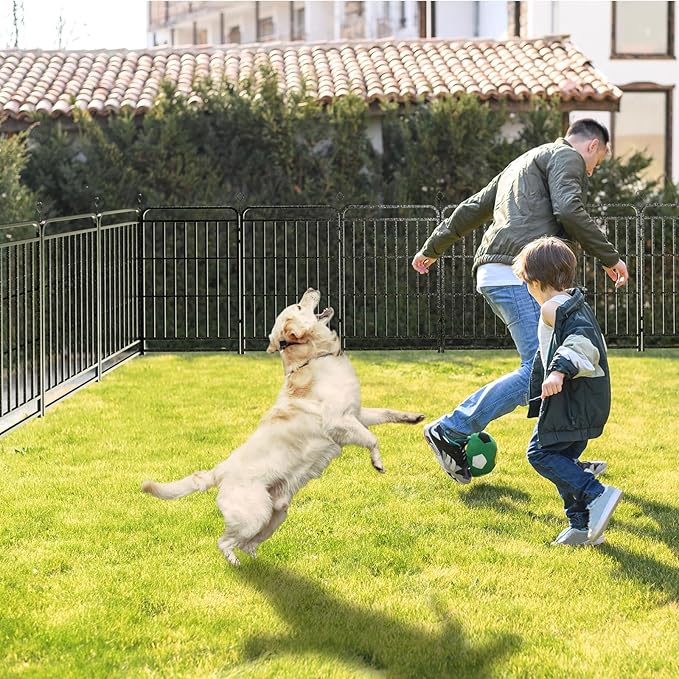 Kfvigoho Heavy Duty Dog Playpen: 16 Steel Panels 47" Height, Square Steel Pipe - Image 6