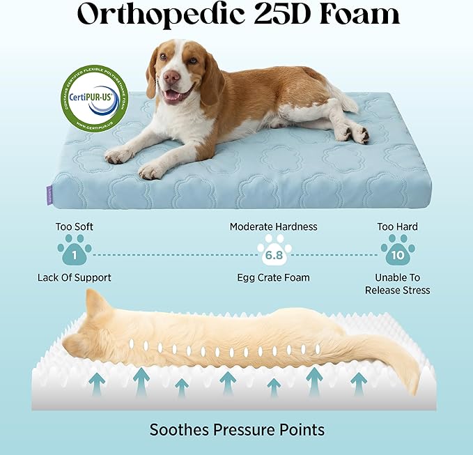 LE SURE Cooling Dog Beds Large Sized Dog, Q-Max>0.5 Cooling Mat - Image 6