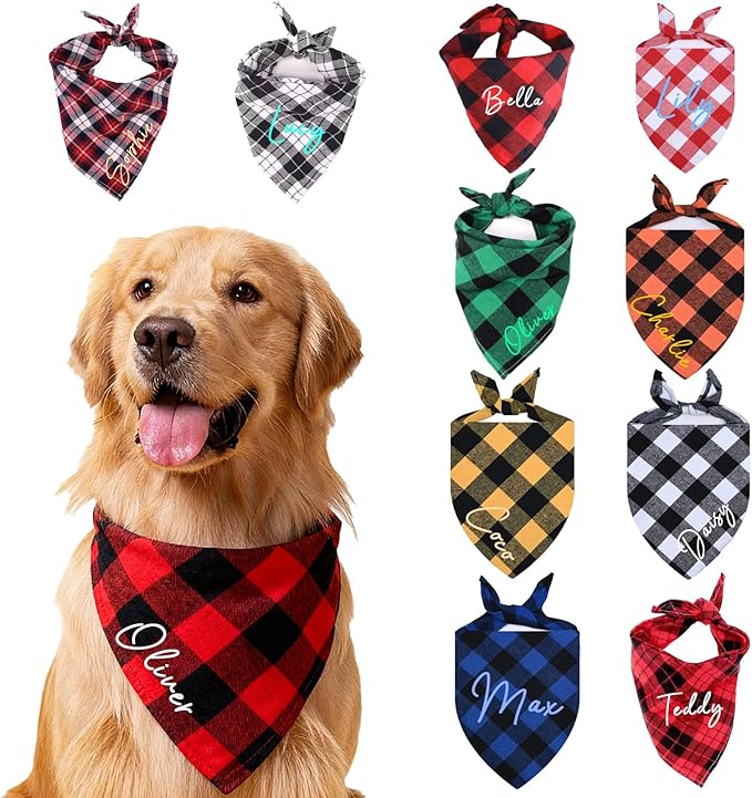 Custom Dog Bandana Personalized Bandanas by Unknown