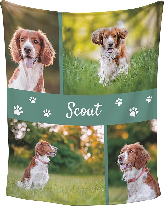 Prints Next Day – Custom 60" x 80" Plush Pet Lightweight Blanket by KarismaDecor
