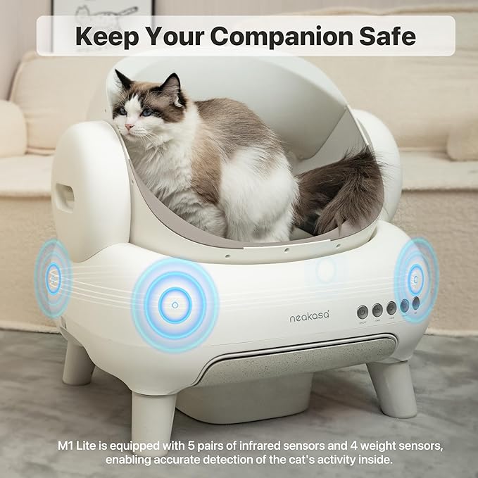 Neakasa M1 Plus Lite Open-Top Self Cleaning Cat Litter Box, Automatic Cat - Image 6
