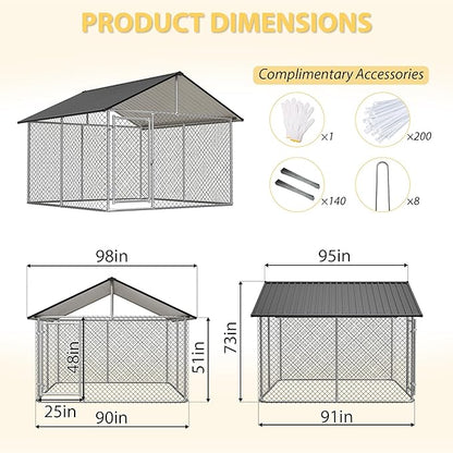 Large Dog Kennel Enclosure - Image 2