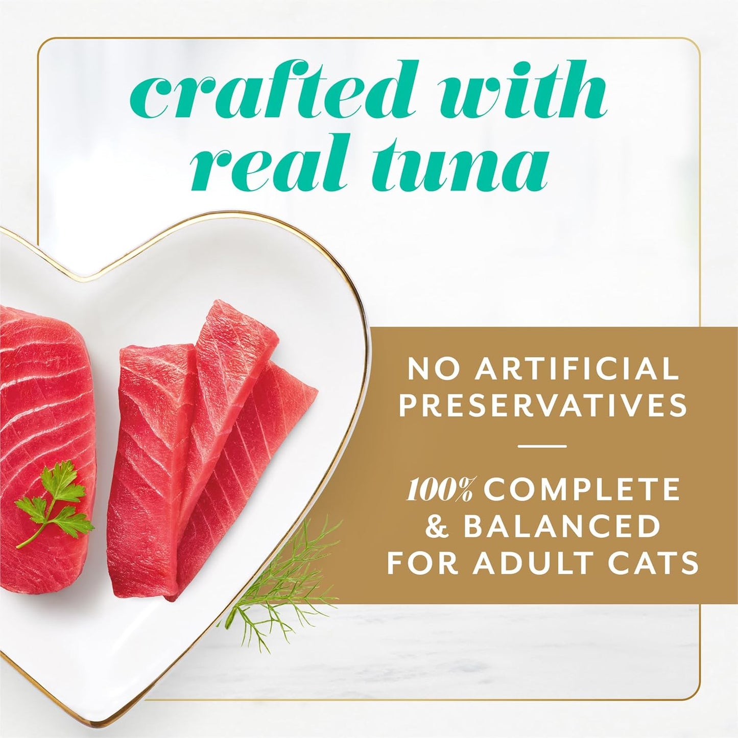 Fancy Feast Gems Pate Cat Food Mousse With Tuna and a Halo of Savory Gravy Cat Food - (Pack of 8) 4 oz. Boxes