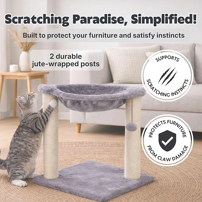 Trixie Baza Cat Scratching Posts, Indoor Cat Furniture - Image 2