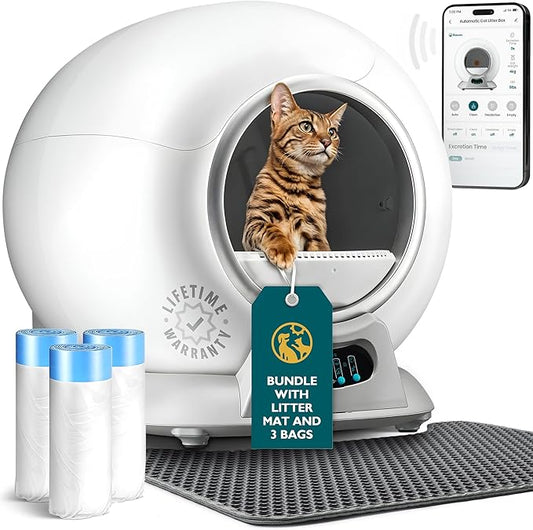 Petcove Automatic Self Cleaning Litter Box by PetCove
