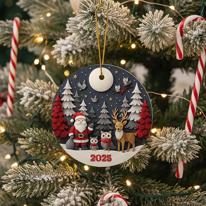 Santa 2025 Ornament, Santa Ornament, Meaningful Christmas Ornaments - Image 7