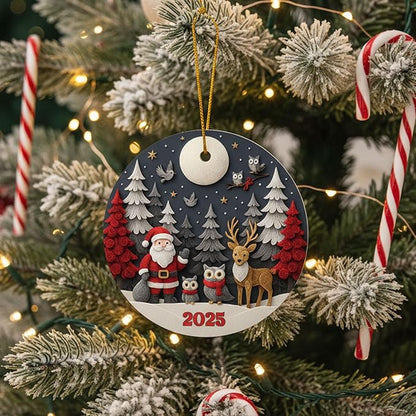 Santa 2025 Ornament, Santa Ornament, Meaningful Christmas Ornaments - Image 7