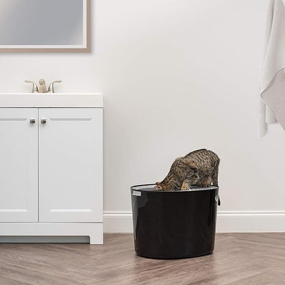 IRIS USA Cat Litter Box Large Top Entry - Image 7