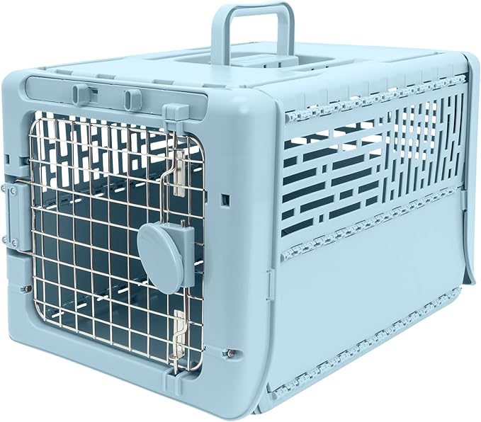 SportPet Designs Collapsible X-Small Pet Travel Carrier, Hard-Sided Kennel by SportPetDesigns