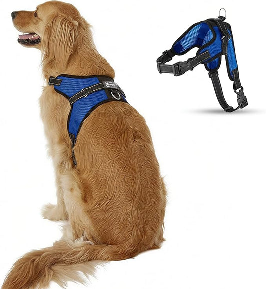 No Pull Reflective Adjustable Dog Harness by Copatchy
