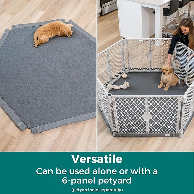 MyPet SecureMat Hexagon Pet Mat, Graphite - Image 2