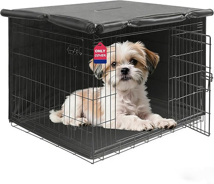HiCaptain Breathable Dog Crate Cover 24 Inch, Durable Heavy Duty Kennel Cover by HiCaptain