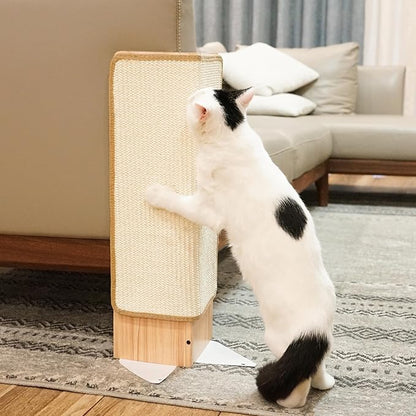 PETKARAY Couch Corner Cat Scratcher, Sisal Furniture Protector by PETKARAY