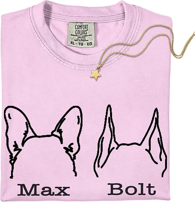 Custom Dog Mom Shirt Personalized Dog Ears Sweatshirt - Image 9