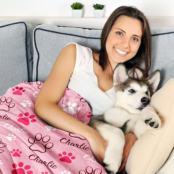 Personalized Dog Blanket, Customized Pet Blankets - Image 2