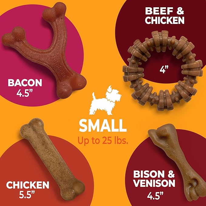 Nylabone Strong Chew Dog Toy 4-Pack Made - Image 6