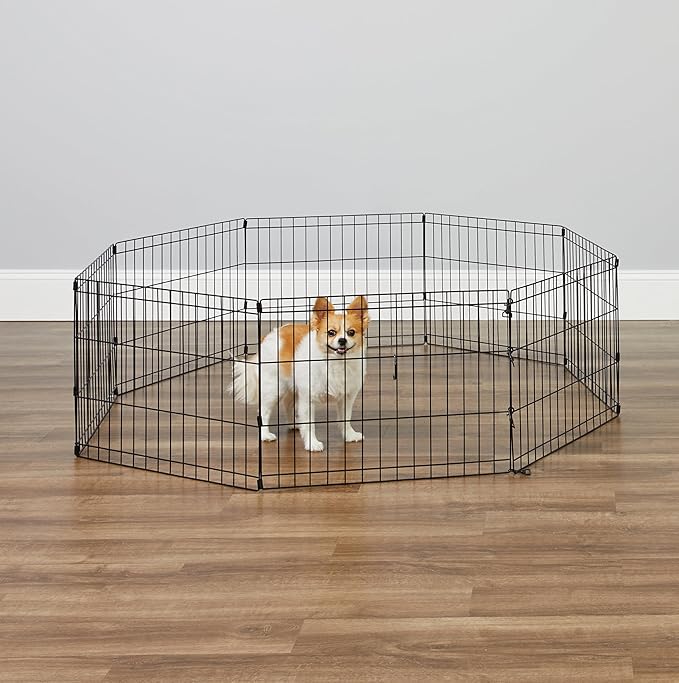 New World by MidWest Homes for Pets 18-Inch Exercise Pen, for Indoor and - Image 2