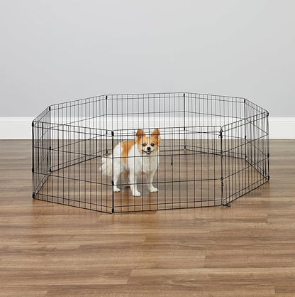 New World by MidWest Homes for Pets 18-Inch Exercise Pen, for Indoor and - Image 2