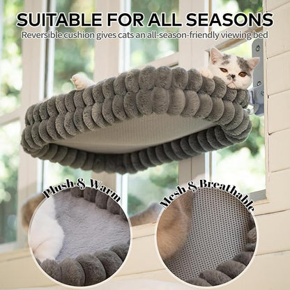 CHEERPALS Cat Window Perch for Indoor Cats Hammock for Window - Image 2