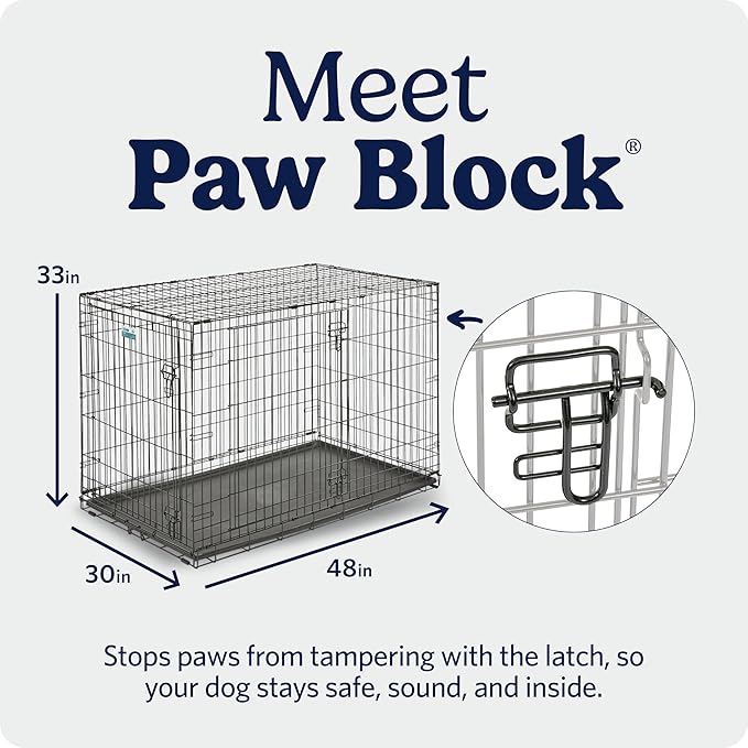 MidWest Homes for Pets 48-Inch iCrate for Extra-Large Breeds, 90-110 lbs - Image 4