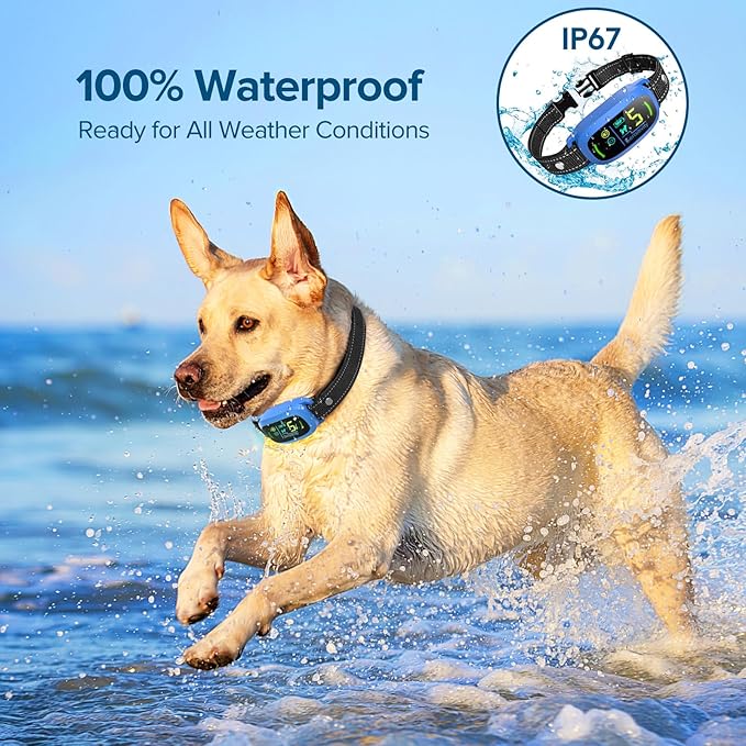 FAFAFROG Dog Bark Collar, Rechargeable Smart Collar, Anti Barking Training - Image 7