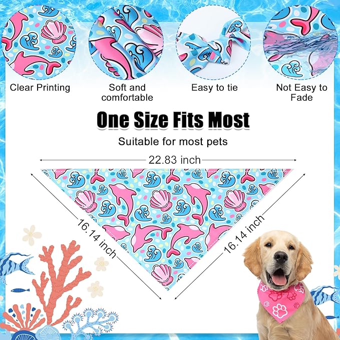 Reginary 180 Pcs Dog Bandanas Bulk - Image 2