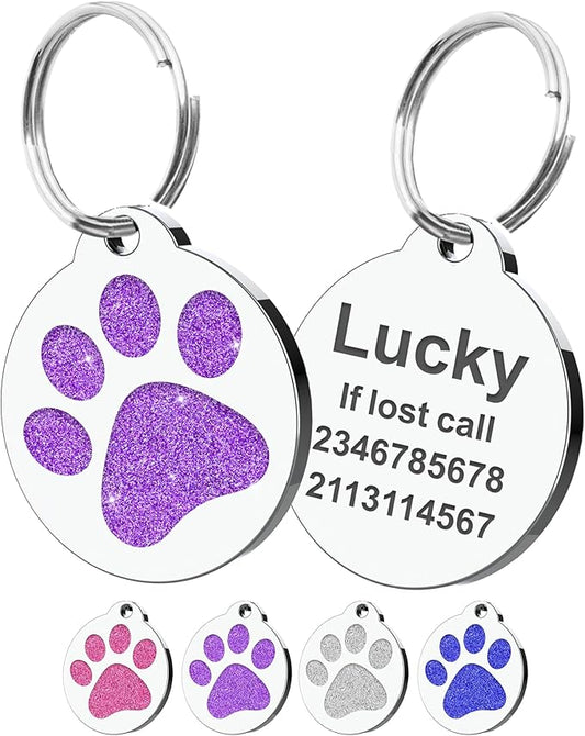 Dog Tags Personalized for Pets Dog Name Tags Personalized Dog Tag Engraved by EDSG