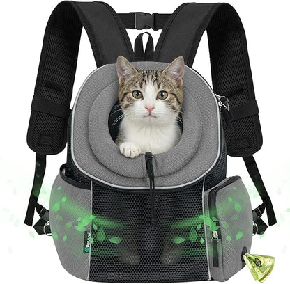 PetAmi Dog Carrier Backpack, Hands Free Front Pet Carrier by PetAmi