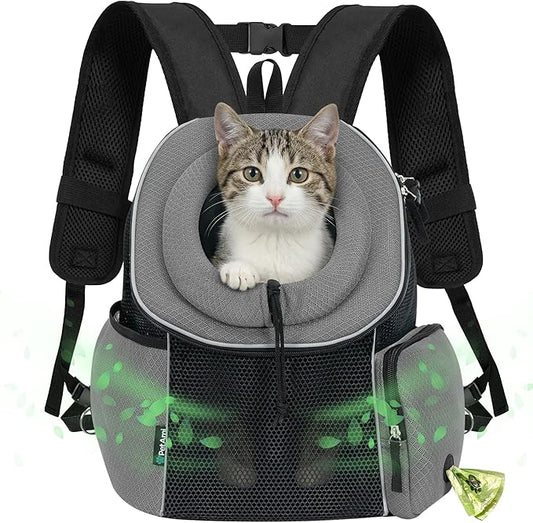 PetAmi Dog Carrier Backpack, Hands Free Front Pet Carrier by PetAmi