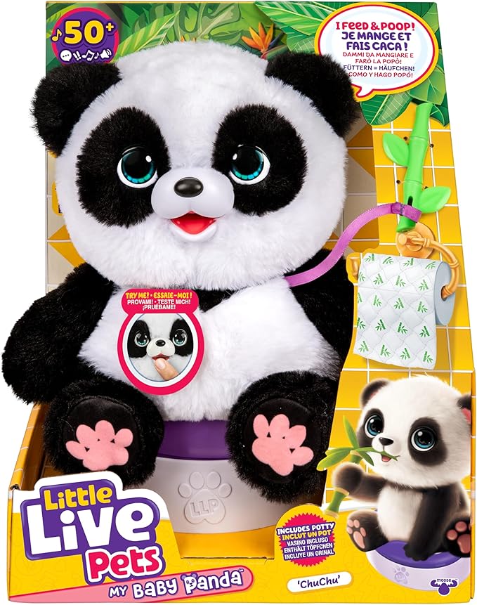 Little Live Pets My Baby Panda ChuChu Plush by LittleLivePets