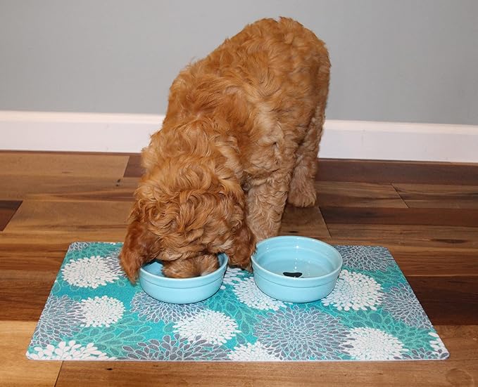 Drymate Pet Bowl Placemat, Dog & Cat Food Feeding Mat - Image 5