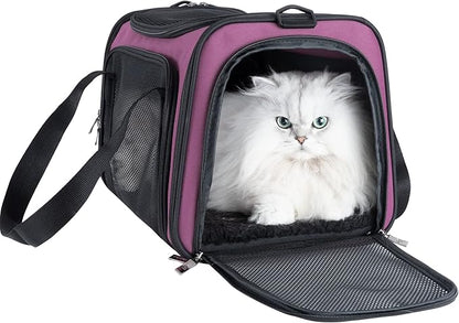 Easy Load Pet Carrier for Medium Cats and Small Dogs by petisfam