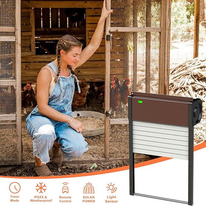 Automatic Chicken Coop Door Solar Powered - Image 2