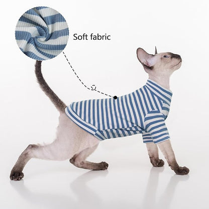 PUMYPOREITY Sphynx Cat Clothes: Soft Hairless Shirt - Image 4