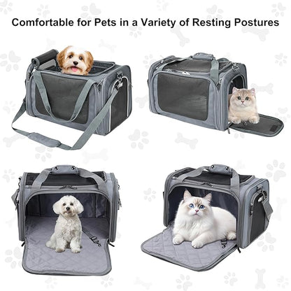EliteField Deluxe Soft-Sided Pet Carrier, Travel Bag - Image 2