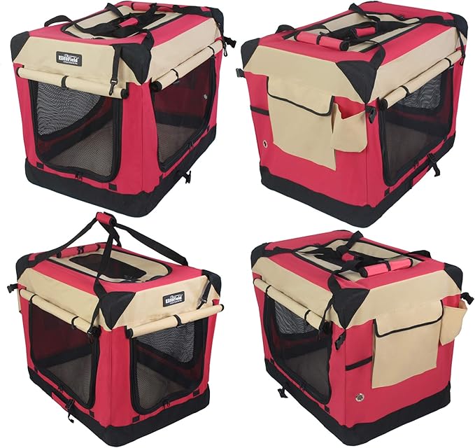 EliteField 4-Door Folding Soft Dog Crate - Image 5