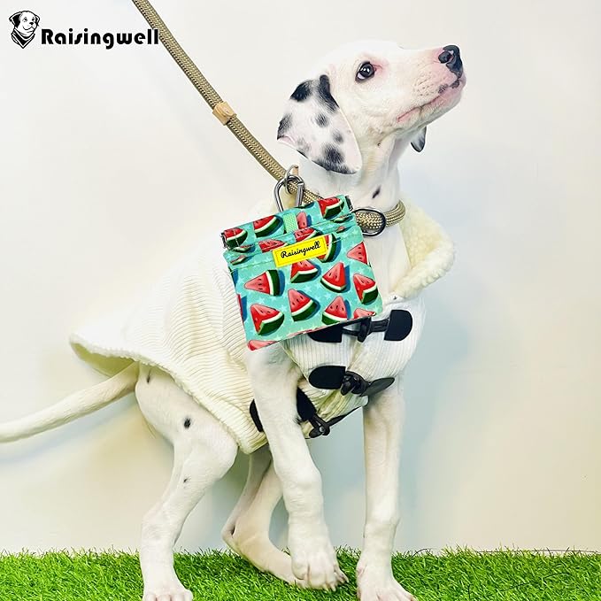 Dog Treat Pouch, Cotton Pocket Sized Training Holder, Hand Free Walking Funny - Image 6