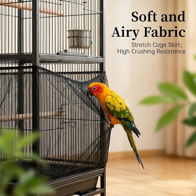 RAINFLOW 2 Pack Bird Cage Seed Catcher - Image 6