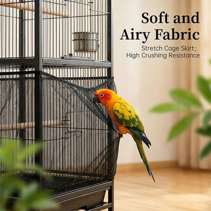 RAINFLOW 2 Pack Bird Cage Seed Catcher - Image 6