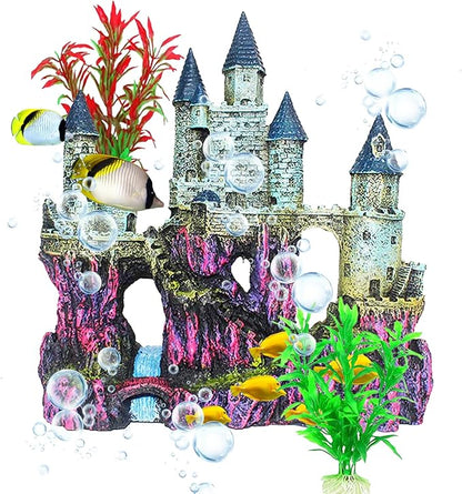 Aquarium Castle Decor, Resin Castle by MUYG