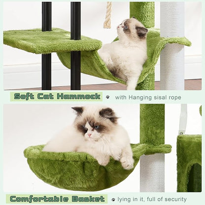 Gitelsnour Cat Tree, Cat Tower for Indoor Cats, 43.3 inch Cat Tree Tower - Image 5