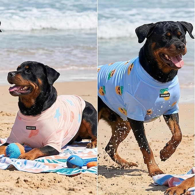 Spark Paws Sunblock Dog T-Shirt, SPF30 Protection, Lightweight Breathable Quick - Image 6