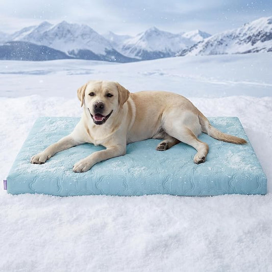 LE SURE Cooling Dog Bed, XXL Q-Max>0.5 Cooling Mat by Lesure