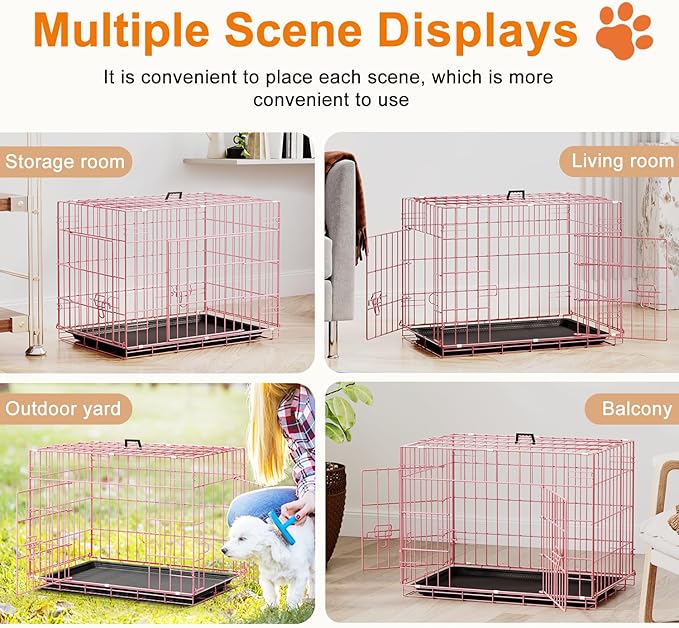 FDW 24inch Dog Crate Pet Cage - Image 4
