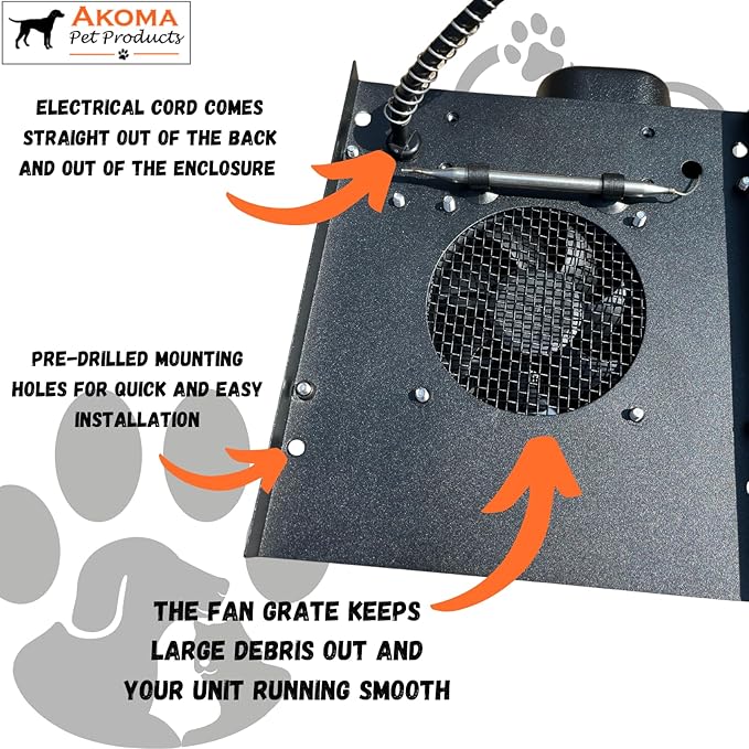 by Akoma Pet Products | 400w Dog House Furnace - Image 5